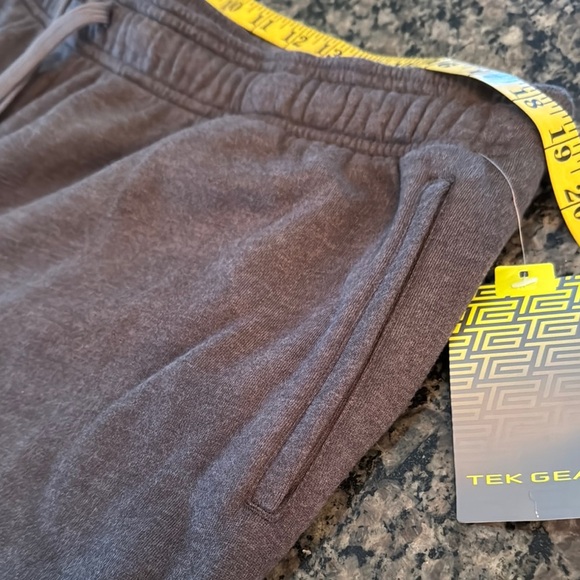 Tek Gear ultra soft fleece men’s Gray Sweatpants NWT XL - Picture 7 of 10